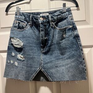 Good American Denim Skirt